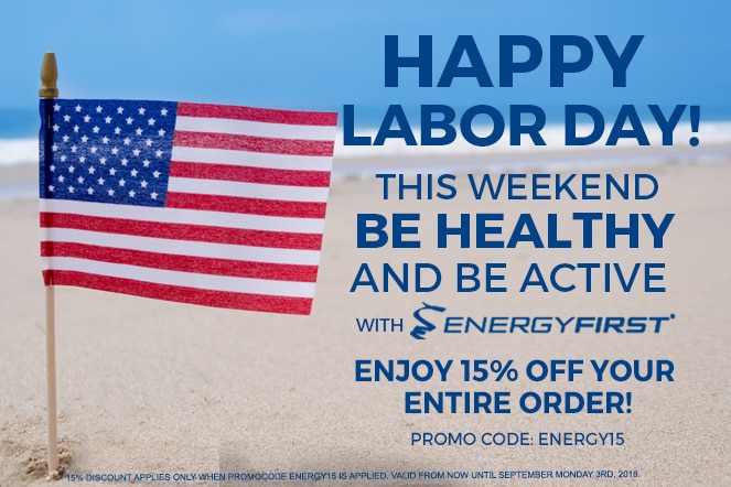 Happy Labor Day! This month stay healthy and active!