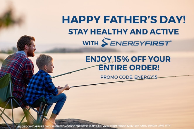 Happy's Father Day! This month stay healthy and active!