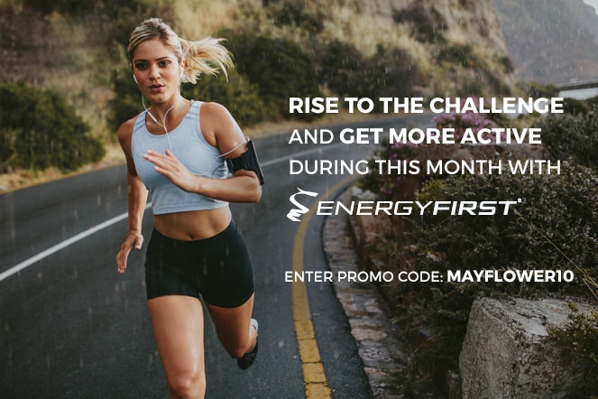 Rise to the challenge and get more active this month with EnergyFirst!