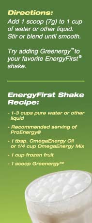green drink shake