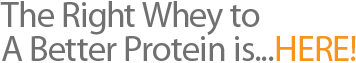 Comparison Shopping for Whey Protein Powder