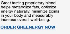 green drink energy