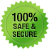 100% safe & secure