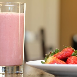 Strawberry Mango Protein Shake Recipe